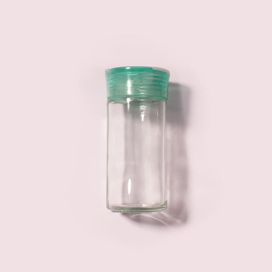100 Bottles per Box - Glass Spice Jars Wholesale - 80 ml / 2.6 oz, Empty Refillable Spice Storage Jars (Includes Lid)