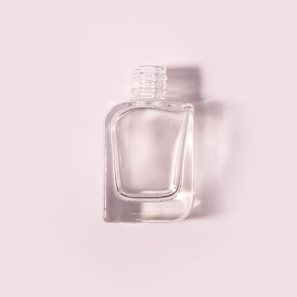 300 Bottles per Box - Glass Nail Polish Bottles Wholesale -11 ml, Empty Refillable Nail Polish Storage Bottles (Includes Lid)
