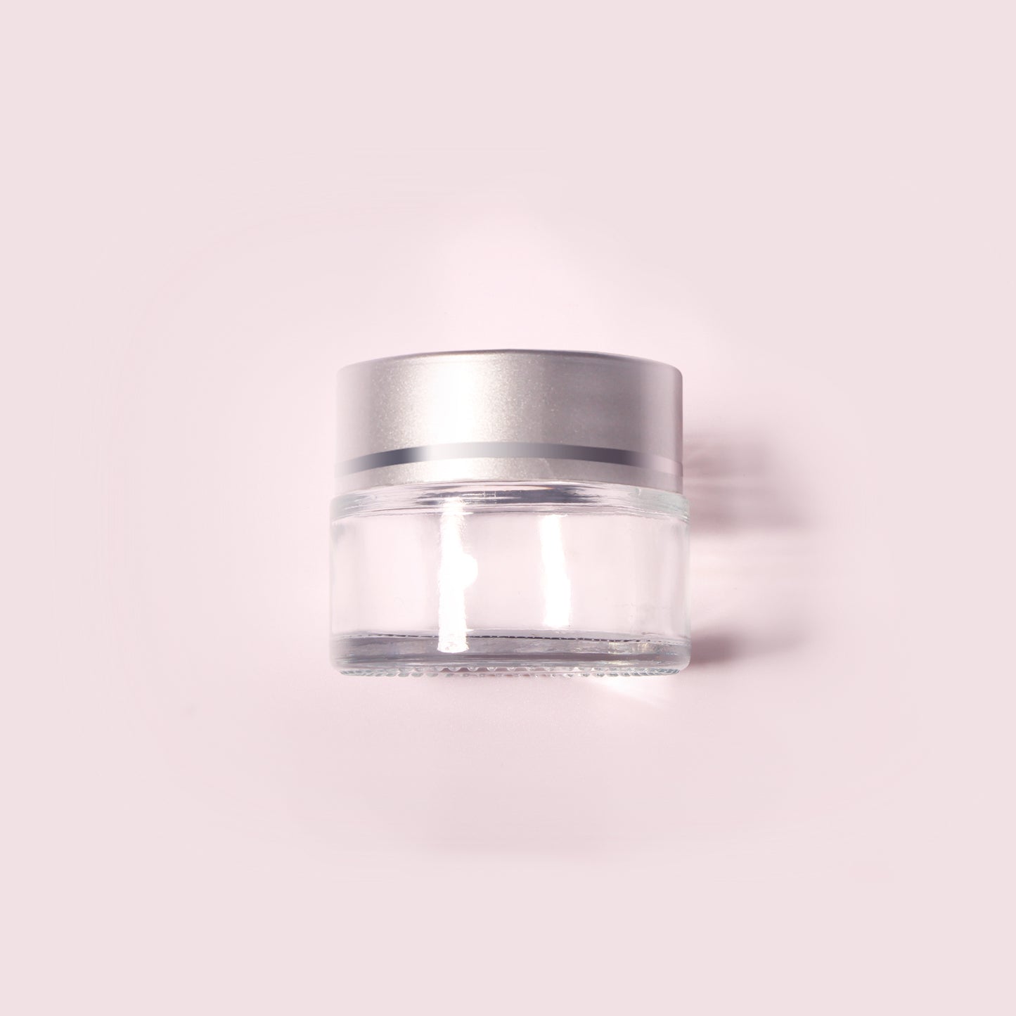 70 Bottles per Box - Glass Cosmetic Jars Wholesale - 35 ml/1.2 oz, Empty Refillable Cosmetic Storage Jars (Includes Lid)