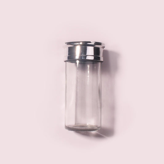 100 Bottles per Box - Glass Spice Jars Wholesale - 80 ml / 2.6 oz, Empty Refillable Spice Storage Jars (Includes Lid)