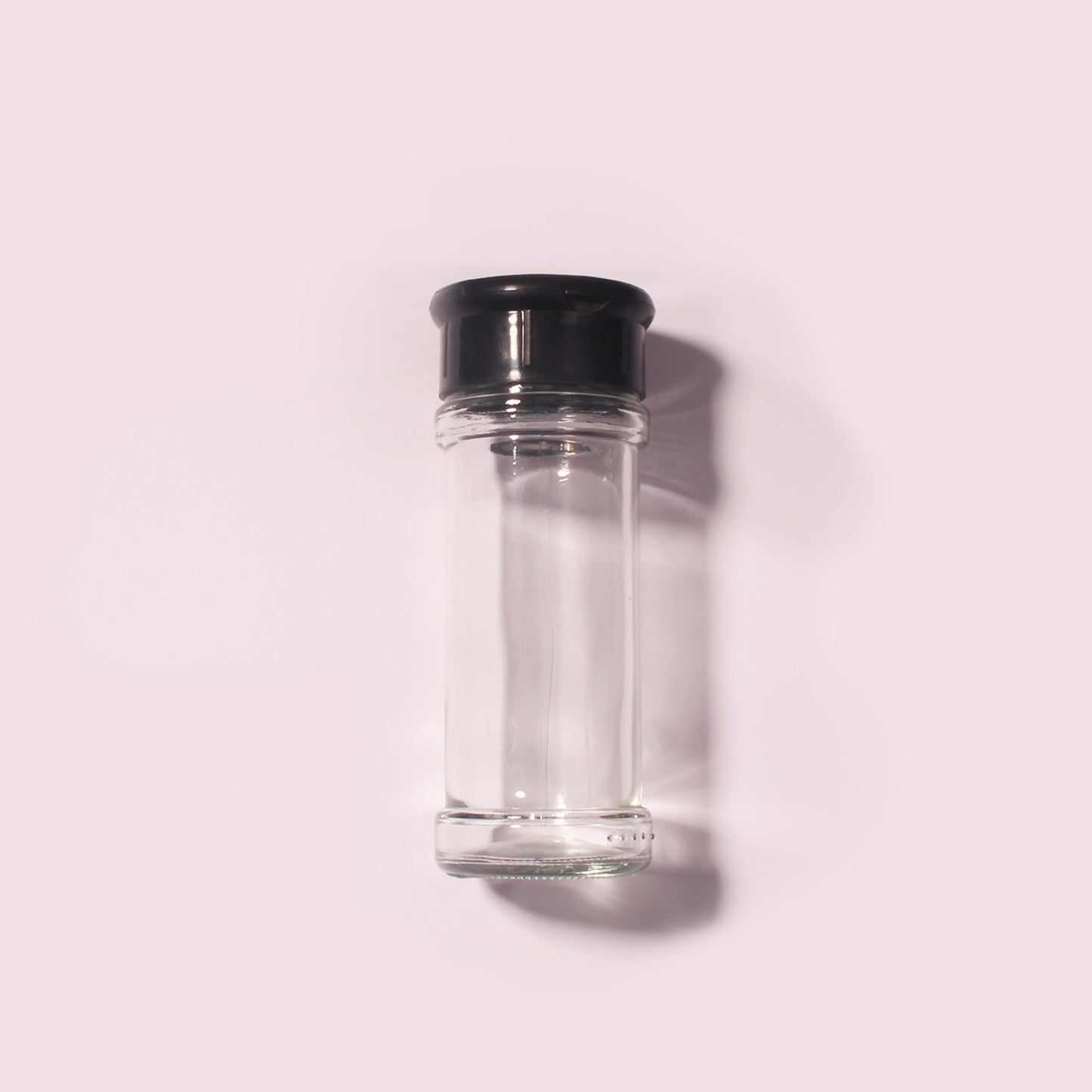 100 Bottles per Box - Glass Spice Jars Wholesale - 80 ml / 2.6 oz, Empty Refillable Spice Storage Jars (Includes Lid)
