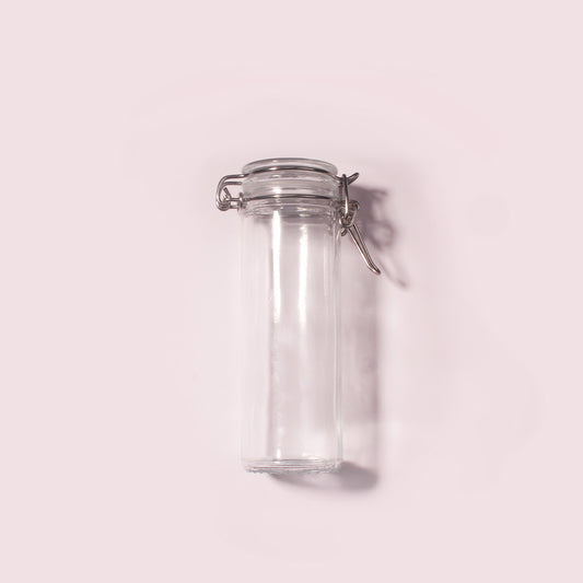 100 Bottles per Box - Glass Spice Jars Wholesale - 110 ml / 3.5 oz, Empty Refillable Spice Storage Jars (Includes Lid)