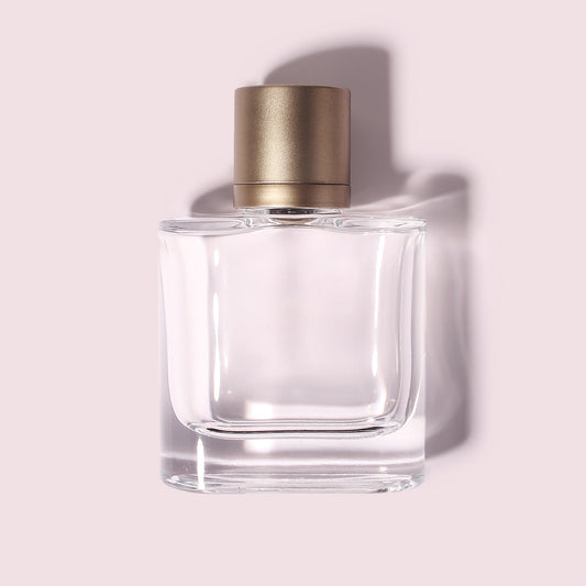 70 Bottles per Box - Perfume Bottles Wholesale - 50ml/1.7oz Empty Perfume Bottle with Crimp Neck (Includes Cap and Sprayer)