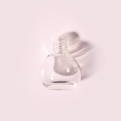 300 Bottles per Box - Glass Nail Polish Bottles Wholesale -8 ml, Empty Refillable Nail Polish Storage Bottles (Includes Lid)