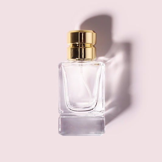 70 Bottles per Box - Perfume Bottles Wholesale - 50ml/1.7oz Empty Perfume Bottle with Crimp Neck (Includes Cap and Sprayer)