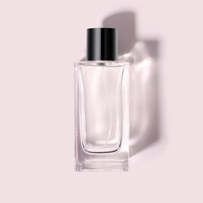 50 Bottles per Box - Perfume Bottles Wholesale - 100ml/3.4oz Empty Perfume Bottle with Crimp Neck (Includes Cap and Sprayer)