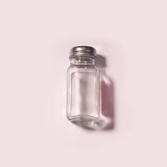 100 Bottles per Box - Glass Spice Jars Wholesale - 75 ml / 2.4 oz, Empty Refillable Spice Storage Jars (Includes Lid)