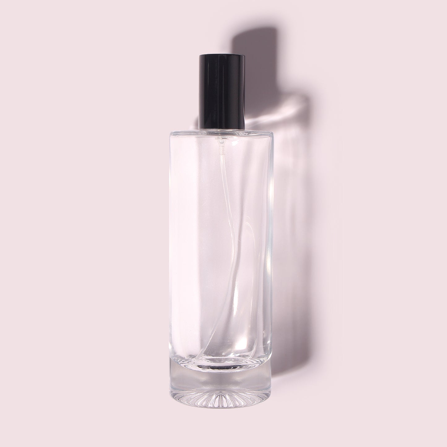 70 Bottles per Box - Perfume Bottles Wholesale - 100ml/3.4oz Empty Perfume Bottle with Crimp Neck (Includes Cap and Sprayer)