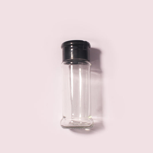 100 Bottles per Box - Glass Spice Jars Wholesale - 85 ml / 2.7 oz, Empty Refillable Spice Storage Jars (Includes Lid)