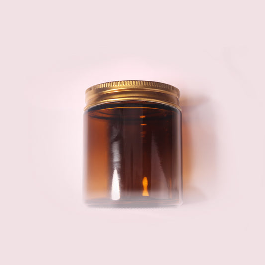70 Bottles per Box - Glass Cosmetic Jars Wholesale - 470 ml/15.9 oz, Empty Refillable Cosmetic Storage Jars (Includes Lid)
