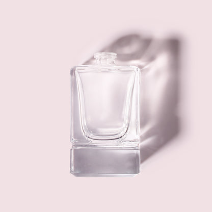 70 Bottles per Box - Perfume Bottles Wholesale - 50ml/1.7oz Empty Perfume Bottle with Crimp Neck (Includes Cap and Sprayer)