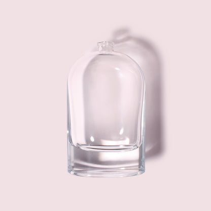 48 Bottles per Box - Perfume Bottles Wholesale - 100ml/3.4oz Empty Perfume Bottle with Crimp Neck (Includes Cap and Sprayer)