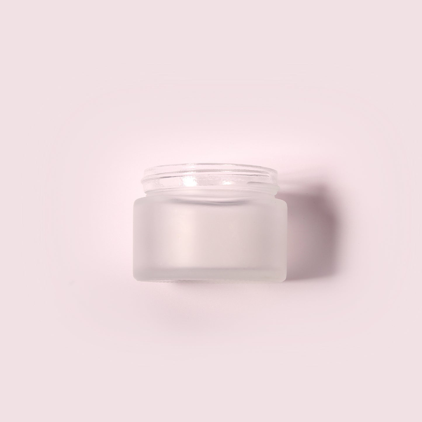 70 Bottles per Box - Glass Cosmetic Jars Wholesale - 55 ml/1.9 oz, Empty Refillable Cosmetic Storage Jars (Includes Lid)