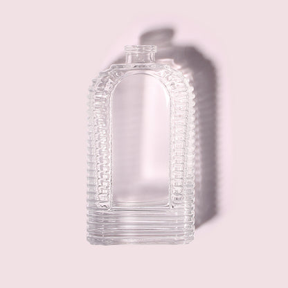 72 Bottles per Box - Perfume Bottles Wholesale - 50ml/1.7oz Empty Perfume Bottle with Crimp Neck (Includes Cap and Sprayer)