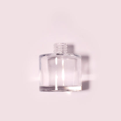 60 Bottles Per Case - Aromatherapy Diffuser Bottles Wholesale - 50 ml/1.7 oz Empty Aromatherapy Diffuser Bottles with Roll-Up Neck (Includes Cap)