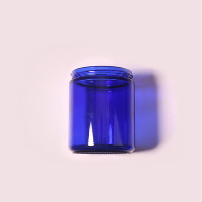 70 Bottles per Box - Glass Cosmetic Jars Wholesale - 270 ml/9.1 oz, Empty Refillable Cosmetic Storage Jars (Includes Lid)