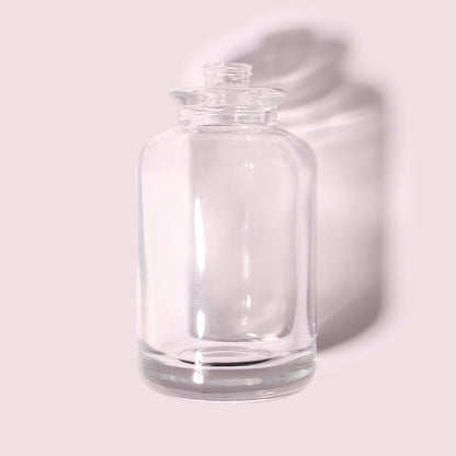 70 Bottles per Box - Perfume Bottles Wholesale - 100ml/3.4oz Empty Perfume Bottle with Crimp Neck (Includes Cap and Sprayer)
