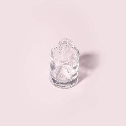 300 Bottles per Box - Glass Nail Polish Bottles Wholesale -10 ml, Empty Refillable Nail Polish Storage Bottles (Includes Lid)
