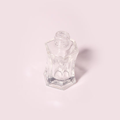 300 Bottles per Box - Glass Nail Polish Bottles Wholesale -6 ml, Empty Refillable Nail Polish Storage Bottles (Includes Lid)