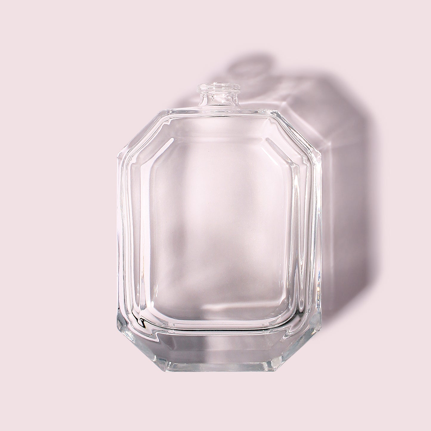 70 Bottles per Box - Perfume Bottles Wholesale - 100ml/3.4oz Empty Perfume Bottle with Crimp Neck (Includes Cap and Sprayer)