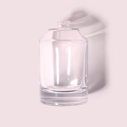 70 Bottles per Box - Perfume Bottles Wholesale - 100ml/3.4oz Empty Perfume Bottle with Crimp Neck (Includes Cap and Sprayer)