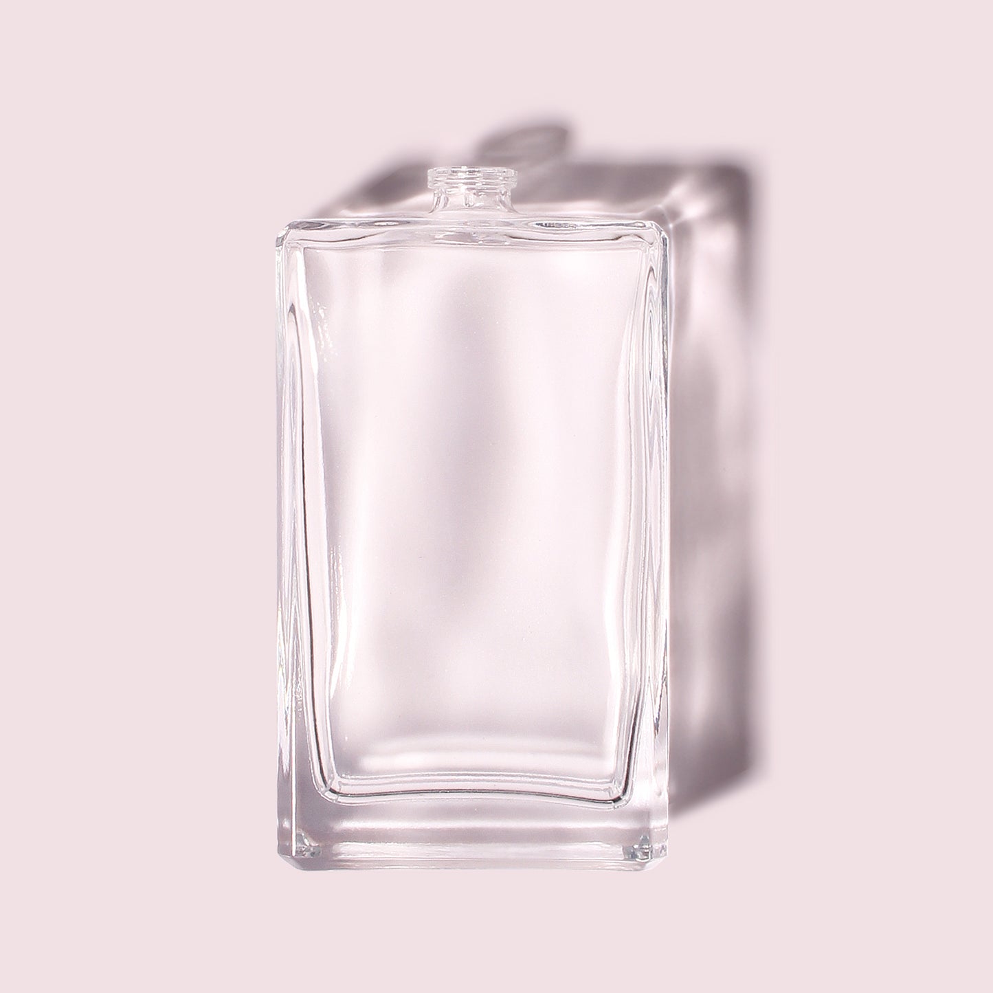 65 Bottles per Box - Perfume Bottles Wholesale - 100ml/3.4oz Empty Perfume Bottle with Crimp Neck (Includes Cap and Sprayer)