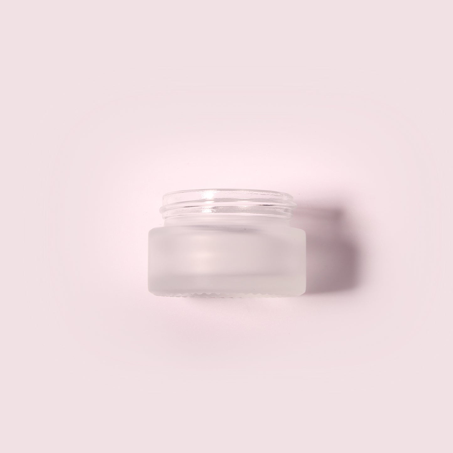 70 Bottles per Box - Glass Cosmetic Jars Wholesale - 20 ml/0.7 oz, Empty Refillable Cosmetic Storage Jars (Includes Lid)