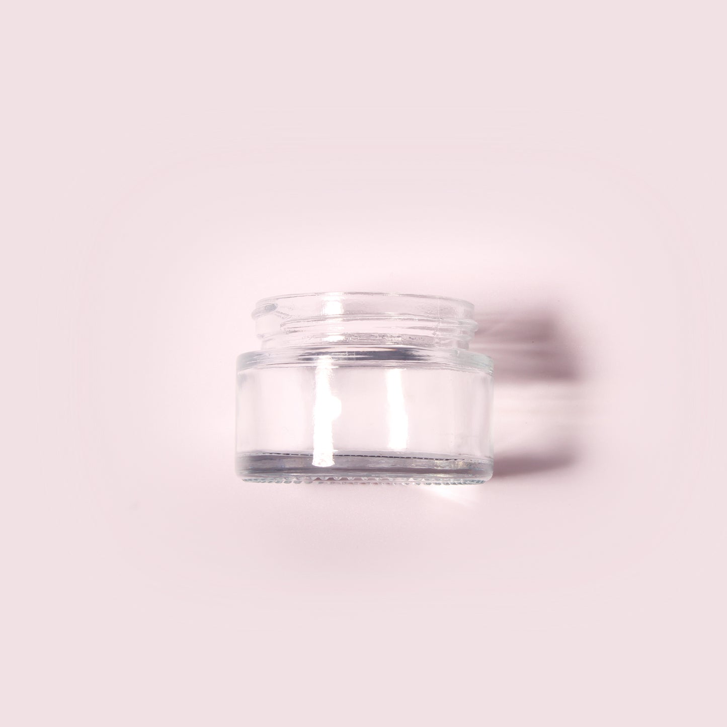 70 Bottles per Box - Glass Cosmetic Jars Wholesale - 35 ml/1.2 oz, Empty Refillable Cosmetic Storage Jars (Includes Lid)