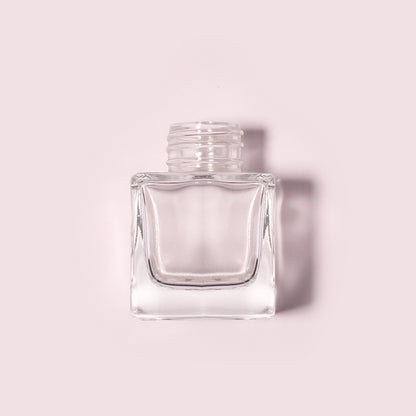 60 Bottles Per Case - Aromatherapy Diffuser Bottles Wholesale - 50 ml/1.7 oz Empty Aromatherapy Diffuser Bottles with Roll-Up Neck (Includes Cap)