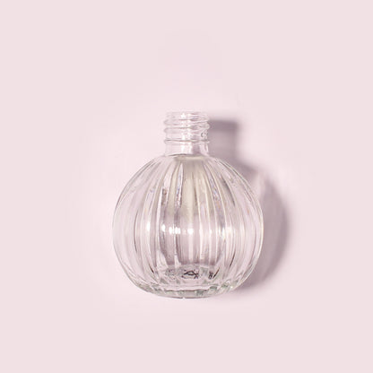50 Bottles Per Case - Aromatherapy Diffuser Bottles Wholesale - 60 ml/2.03 oz Empty Aromatherapy Diffuser Bottles with Roll-Up Neck (Includes Cap)