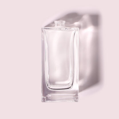 50 Bottles per Box - Perfume Bottles Wholesale - 100ml/3.4oz Empty Perfume Bottle with Crimp Neck (Includes Cap and Sprayer)