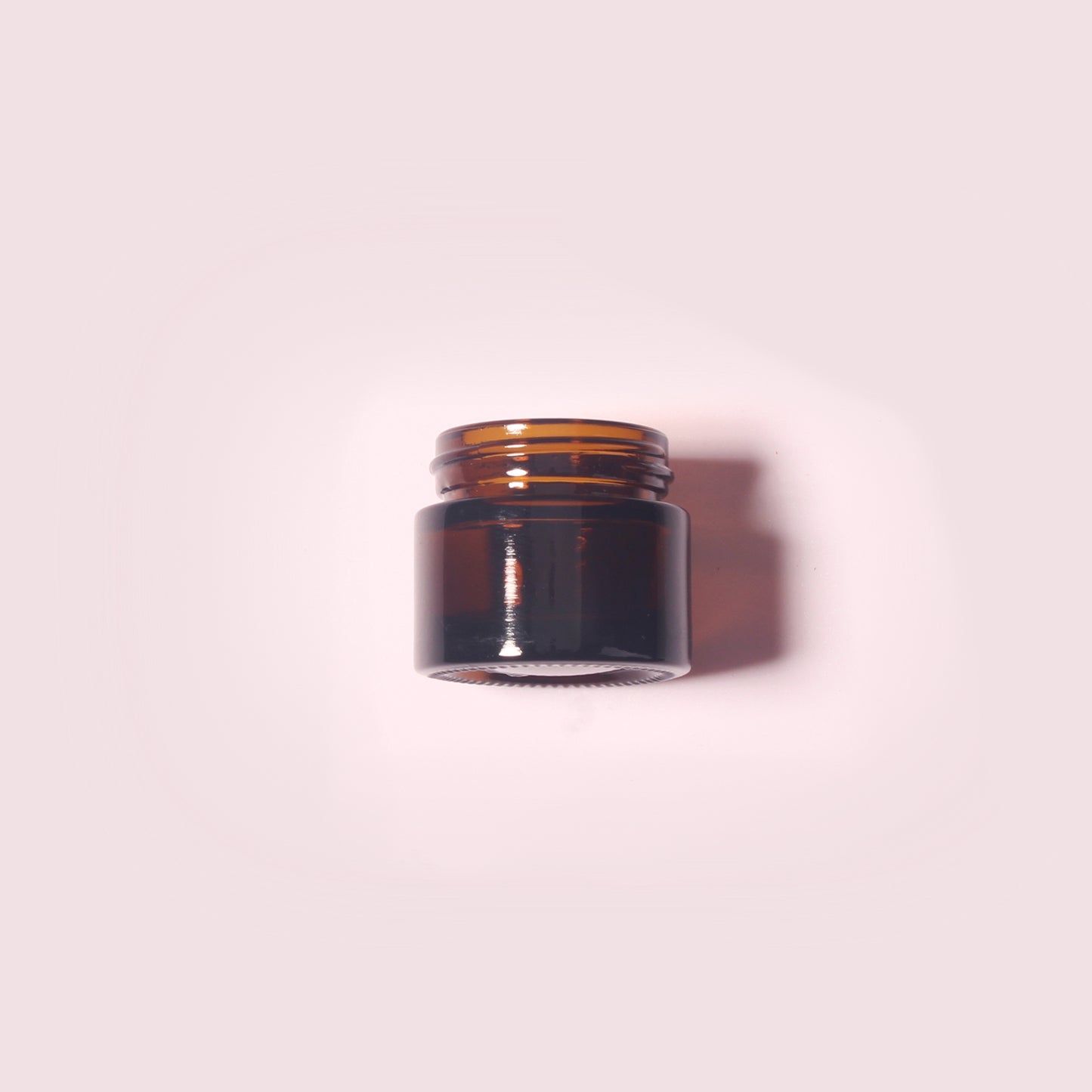 70 Bottles per Box - Glass Cosmetic Jars Wholesale -12 ml/0.4 oz, Empty Refillable Cosmetic Storage Jars (Includes Lid)