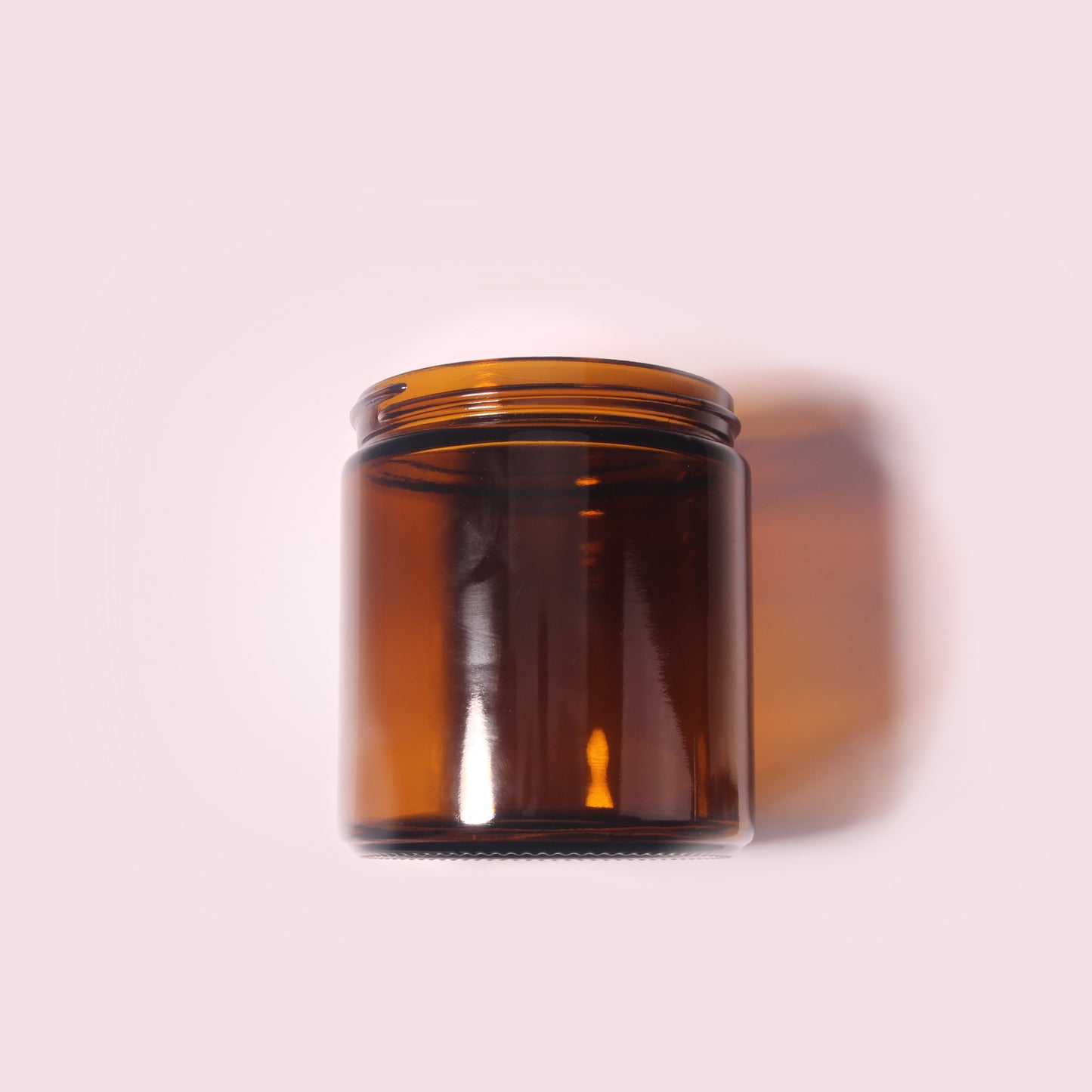 70 Bottles per Box - Glass Cosmetic Jars Wholesale - 470 ml/15.9 oz, Empty Refillable Cosmetic Storage Jars (Includes Lid)
