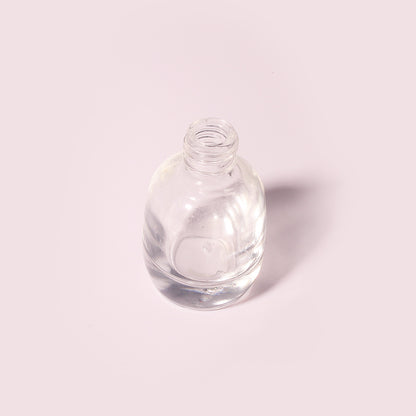 300 Bottles per Box - Glass Nail Polish Bottles Wholesale - 14 ml, Empty Refillable Nail Polish Storage Bottles (Includes Lid)