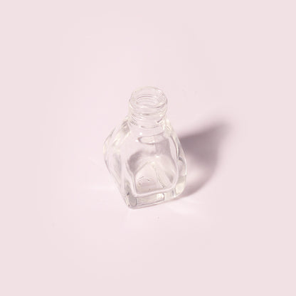 400 Bottles per Box - Glass Car Air Freshener Bottles Wholesale - 5 ml, Empty Refillable Car Scent Storage Bottles (Includes Lid)