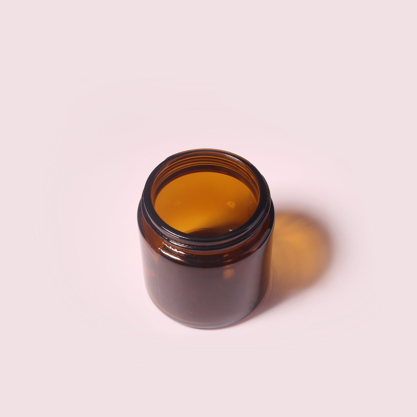 70 Bottles per Box - Glass Cosmetic Jars Wholesale -120 ml/4.1 oz, Empty Refillable Cosmetic Storage Jars (Includes Lid)