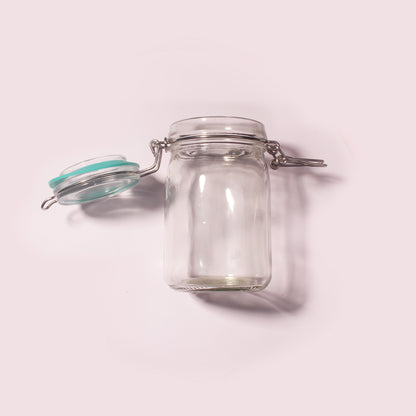 100 Bottles per Box - Glass Spice Jars Wholesale - 230 ml / 7.4 oz, Empty Refillable Spice Storage Jars (Includes Lid)