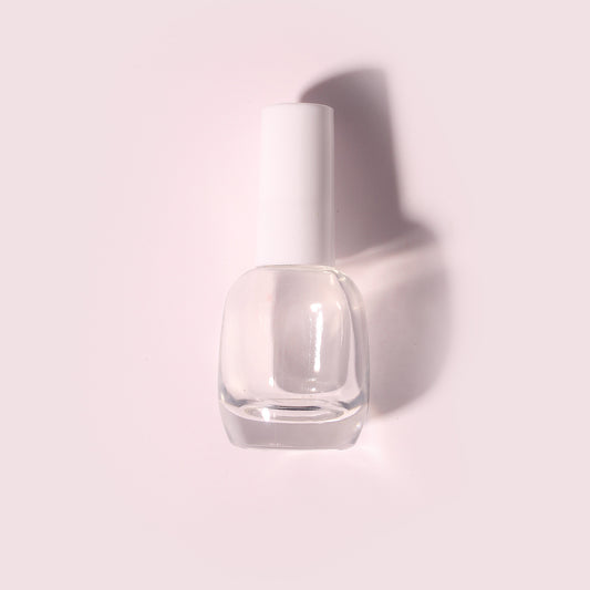 300 Bottles per Box - Glass Nail Polish Bottles Wholesale - 16 ml, Empty Refillable Nail Polish Storage Bottles (Includes Lid)