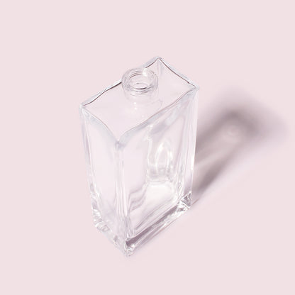 100 Bottles per Box - Perfume Bottles Wholesale - 50ml/1.7oz Empty Perfume Bottle with Crimp Neck (Includes Cap and Sprayer)