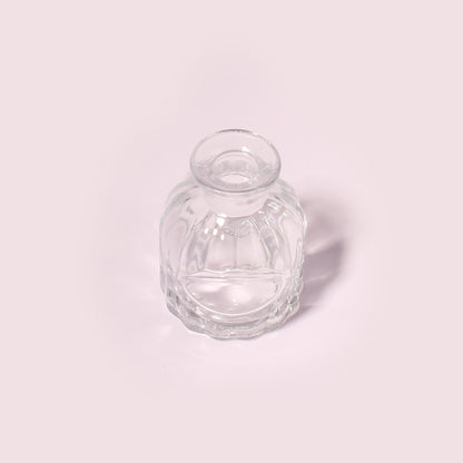 60 Bottles Per Case - Aromatherapy Diffuser Bottles Wholesale - 50 ml/1.7 oz Empty Aromatherapy Diffuser Bottles with Roll-Up Neck (Includes Cap)
