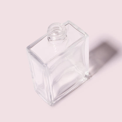 120 Bottles per Box - Perfume Bottles Wholesale - 50ml/1.7oz Empty Perfume Bottle with Screw Neck (Includes Cap and Sprayer)