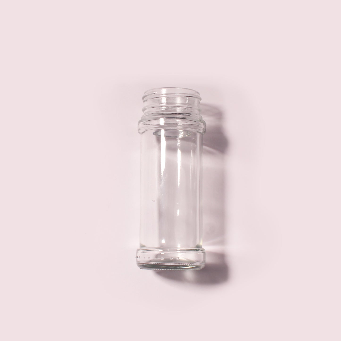 100 Bottles per Box - Glass Spice Jars Wholesale - 80 ml / 2.6 oz, Empty Refillable Spice Storage Jars (Includes Lid)