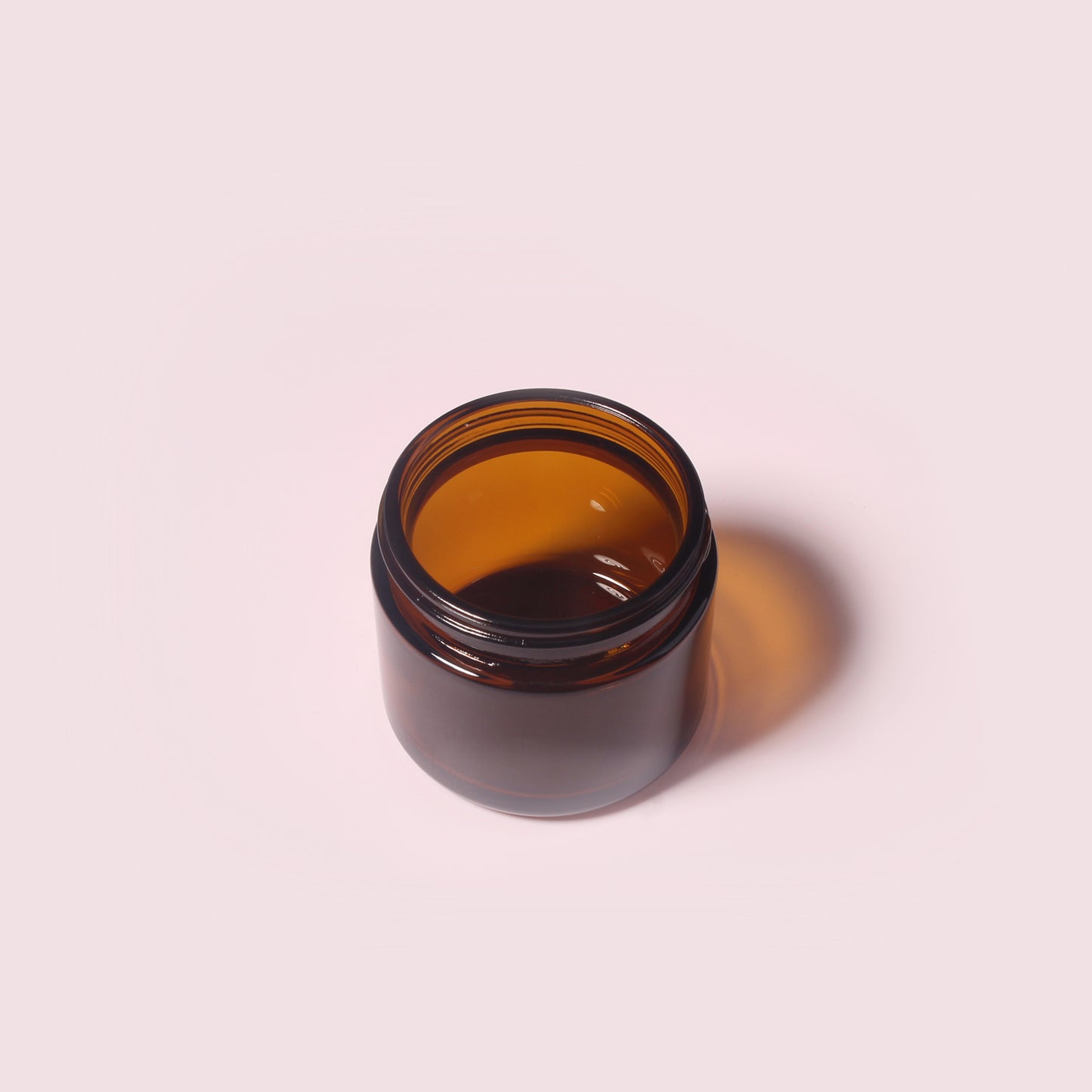 70 Bottles per Box - Glass Cosmetic Jars Wholesale -75 ml/2.5 oz, Empty Refillable Cosmetic Storage Jars (Includes Lid)
