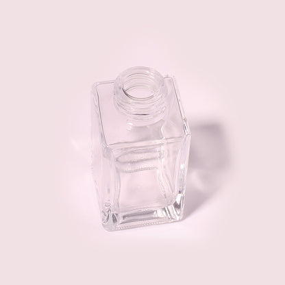 50 Bottles Per Case - Aromatherapy Diffuser Bottles Wholesale - 100 ml/3.4 oz Empty Aromatherapy Diffuser Bottles with Roll-Up Neck (Includes Cap)