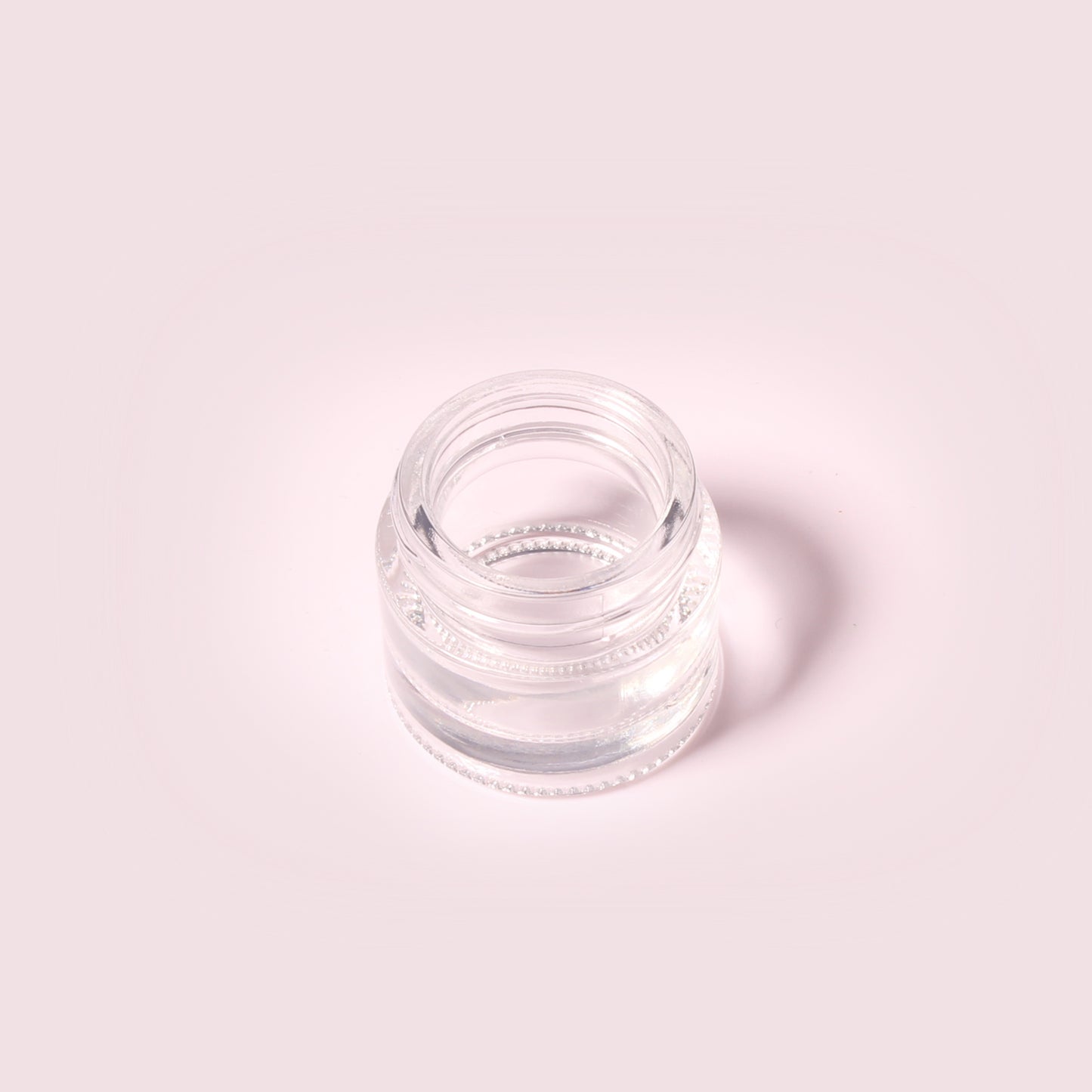 70 Bottles per Box - Glass Cosmetic Jars Wholesale - 12 ml/0.4 oz, Empty Refillable Cosmetic Storage Jars (Includes Lid)