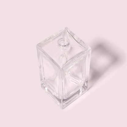 50 Bottles per Box - Perfume Bottles Wholesale - 100ml/3.4oz Empty Perfume Bottle with Crimp Neck (Includes Cap and Sprayer)