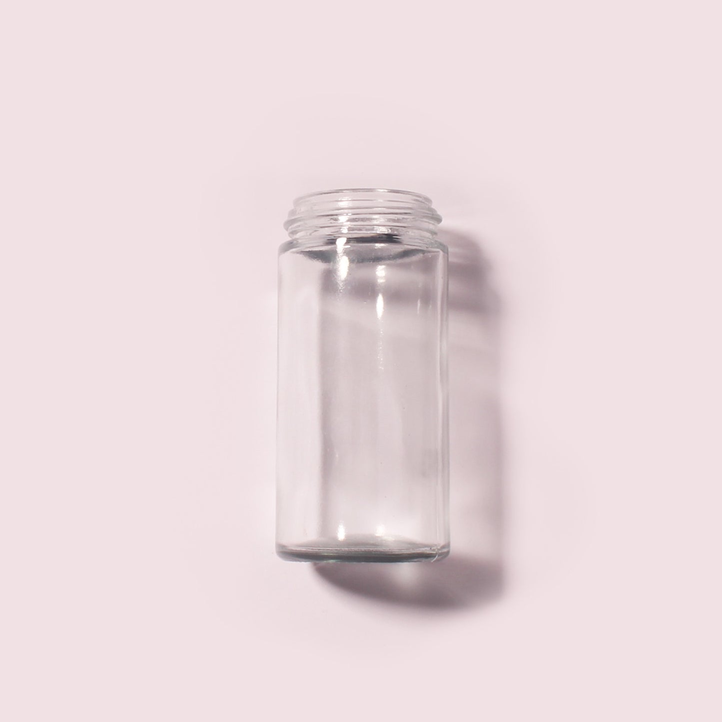 100 Bottles per Box - Glass Spice Jars Wholesale - 85 ml / 2.7 oz, Empty Refillable Spice Storage Jars (Includes Lid)