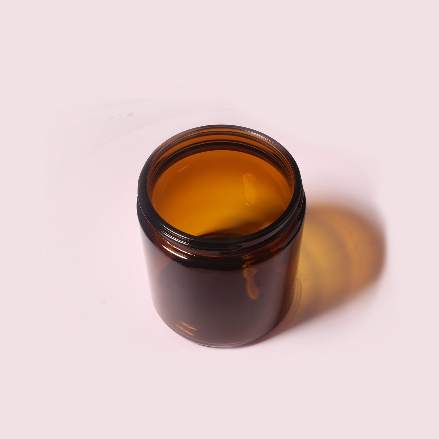 70 Bottles per Box - Glass Cosmetic Jars Wholesale - 470 ml/15.9 oz, Empty Refillable Cosmetic Storage Jars (Includes Lid)