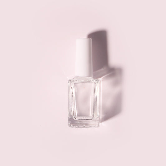 300 Bottles per Box - Glass Nail Polish Bottles Wholesale -15 ml, Empty Refillable Nail Polish Storage Bottles (Includes Lid)