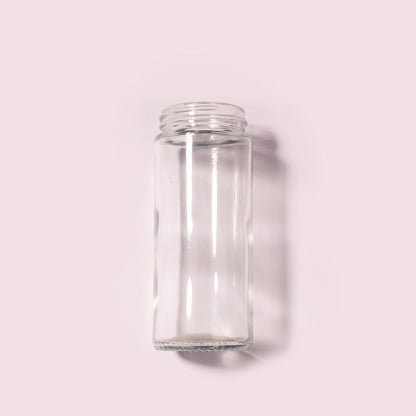 100 Bottles per Box - Glass Spice Jars Wholesale - 110 ml / 3.5 oz, Empty Refillable Spice Storage Jars (Includes Lid)